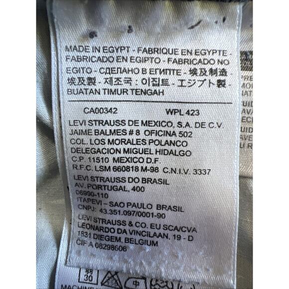 Levis Jeans Womens 8 Blue 515 Bootcut Stretch Denim 30" Inseam Embroidered - Picture 11 of 16